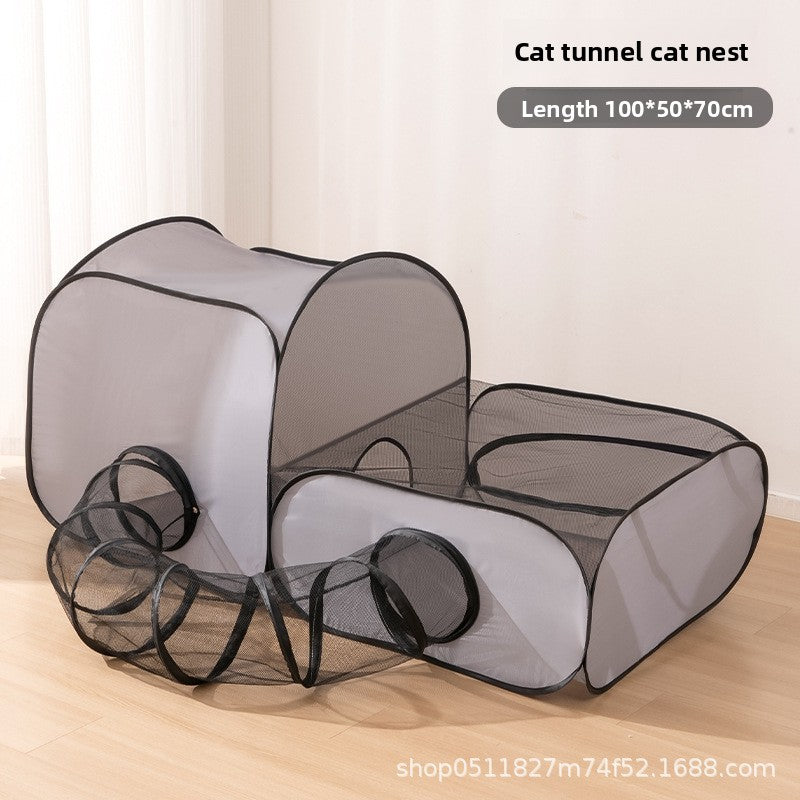 Cat Bed Enclosure — Cosy Indoor Cat Den