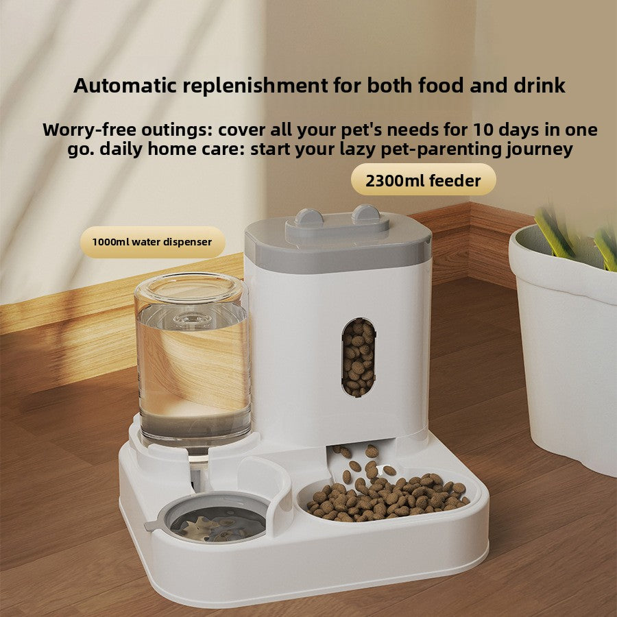 Automatic Pet Food & Water Feeder Bowl — Cat & Dog Auto Feeder Australia