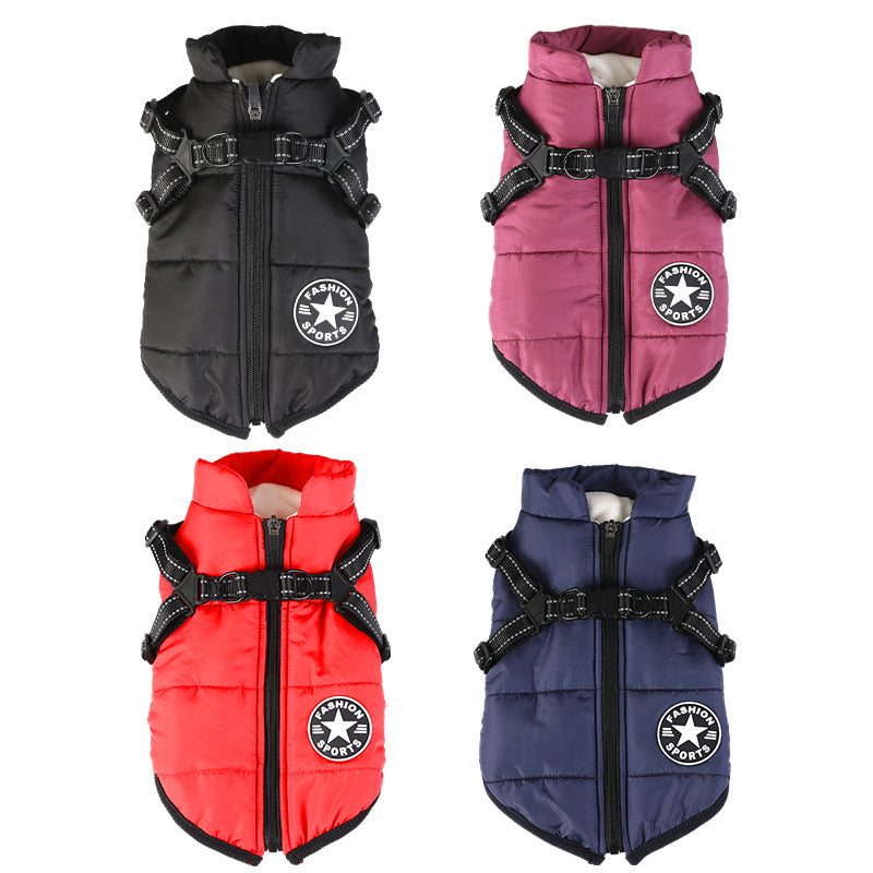 Padded Winter Dog Jacket