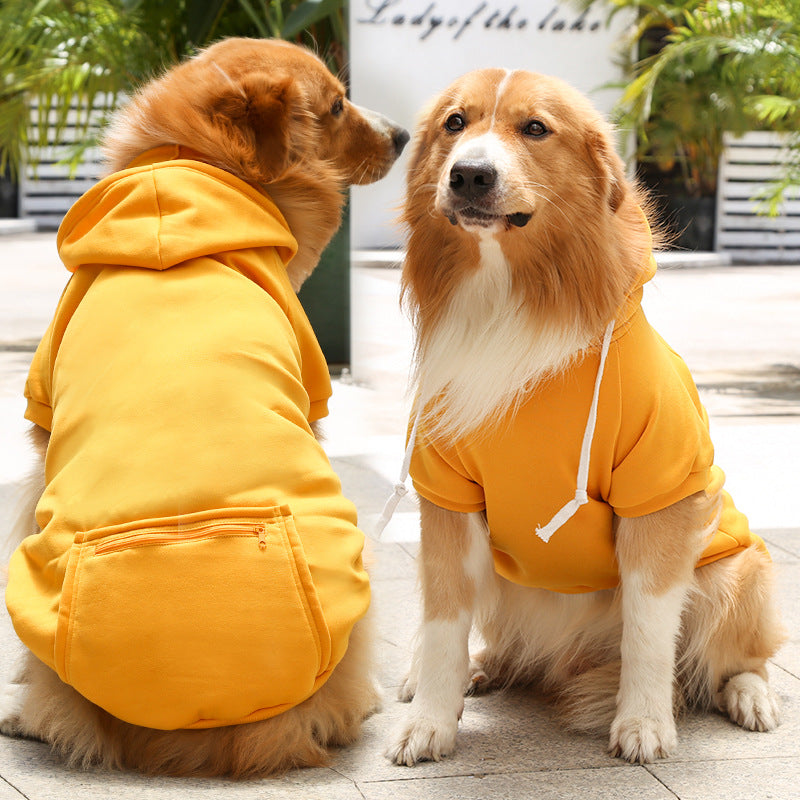 Plaid Zip Pocket Dog Sweater — Dog Jumper & Winter Coat Australia