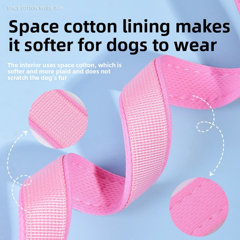Adjustable Dog Collar with Leash
